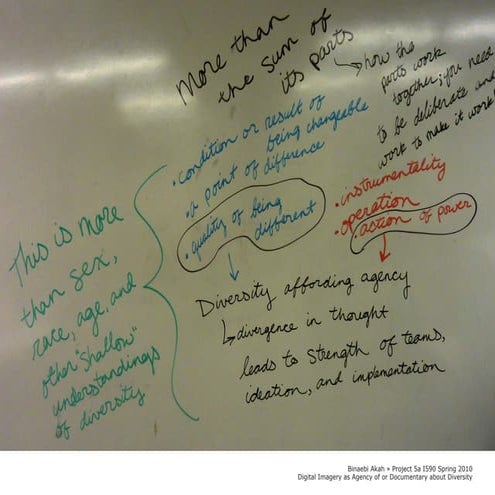 Being different is good enough