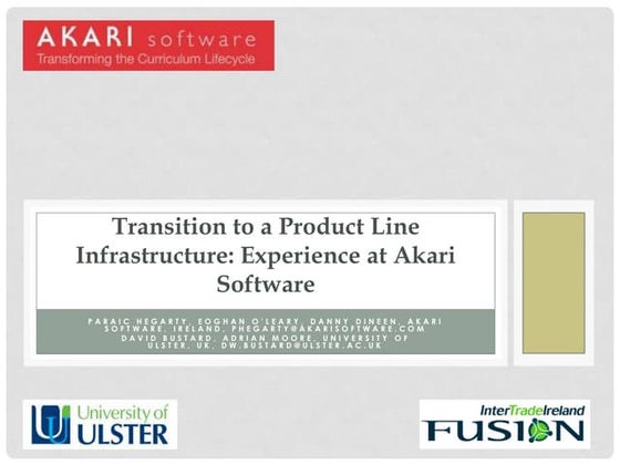Paraic Hegarty presentations