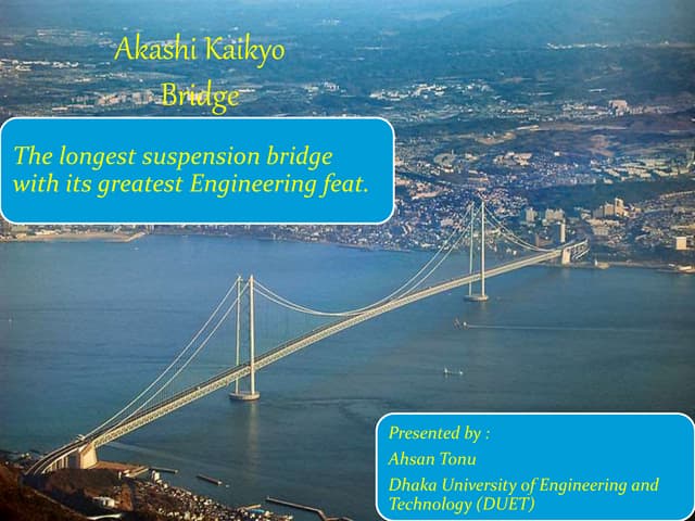 Akashi kaikyo bridge