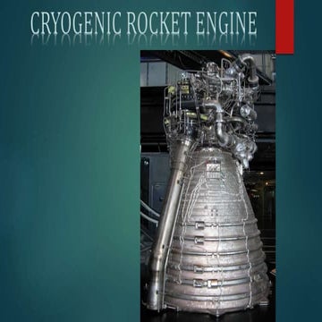 CRYOGENIC ROCKET ENGINE