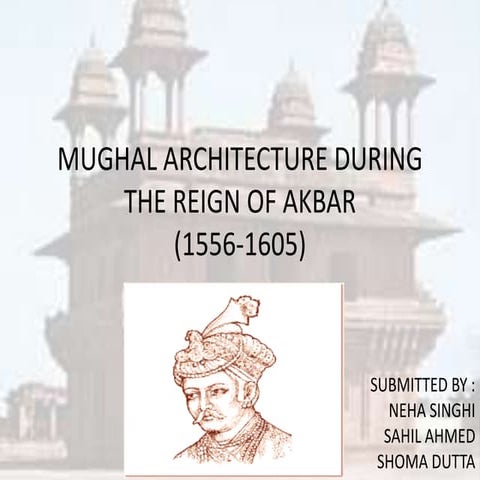 Architecture during the reign of Akbar 