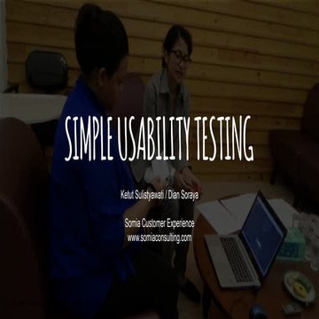 Simple Usability Testing - Akademi Berbagi Bali 