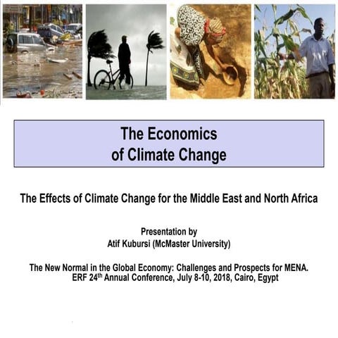 The Effects of Climate Change for the Middle East and North Africa | PPTX