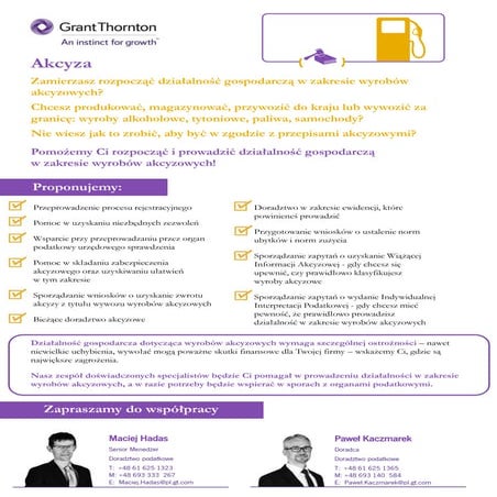 Akcyza | Rozpoczęcie działalności