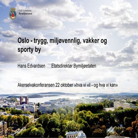 Akerselva konferanse 22.okt.2012