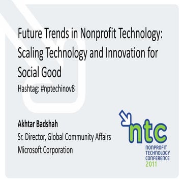 Look: Something Shiny!: Future Trends in Nonprofit Technology and Driving Inn...