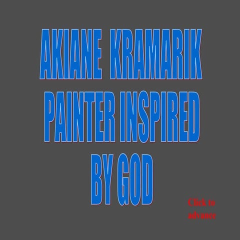 Akiane Kramarik  Painter Inspired By Godi