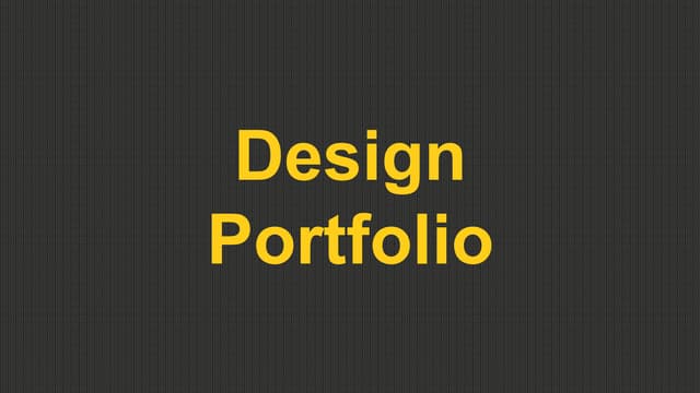 Akif Design Portfolio