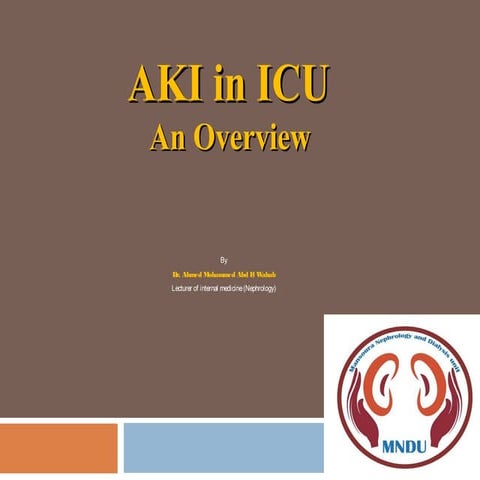 Aki in icu