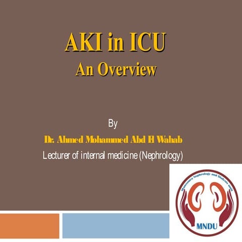 Aki in icu