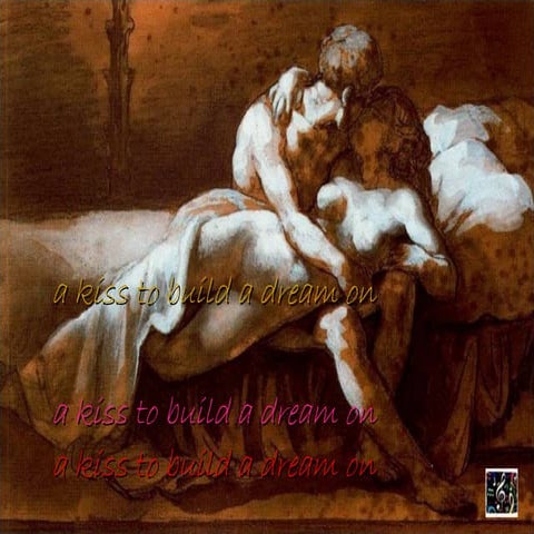 a kiss to build a dream on - romantic kissing images with loius armstrong ‘a kiss to build a dream on’