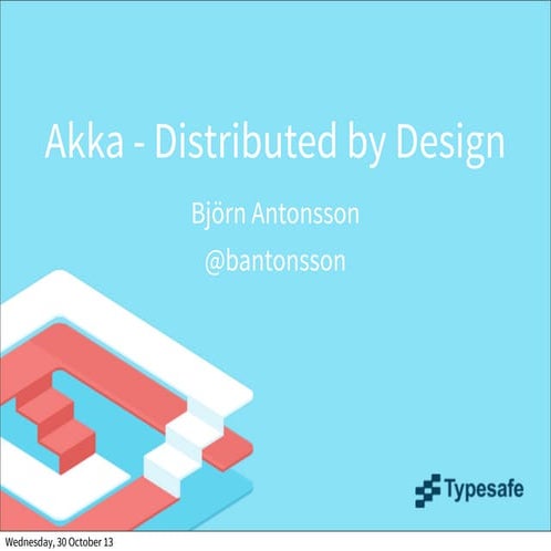 Akka Clustering And Sharding | PPTX