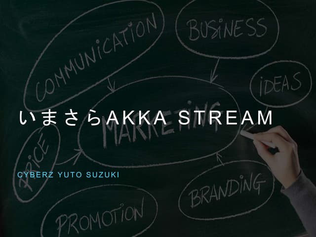 いまさらAkkaStream