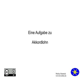 Akkordlohn 3a
