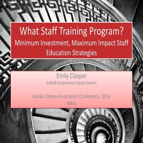 What Staff Training Program? 
