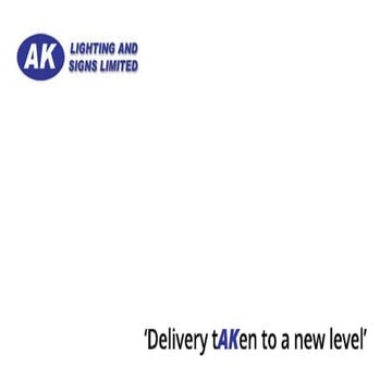 Aklightingsigns presentations