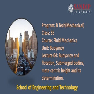 A k Mansuri fluid mechanics buoyancy