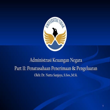 Administrasi Keuangan Negara Pertemuan Sebelas