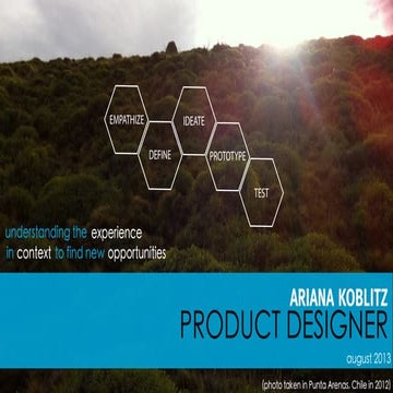 Ariana Koblitz: case book of physical product design