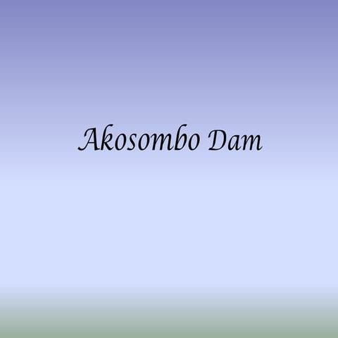 Akosombo dam by zdh