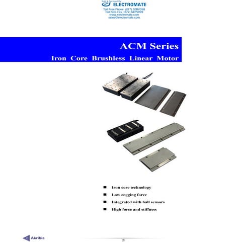 Akribis acm brochure