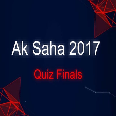 science quiz AK Saha finals (springdales school dhaula kuan, quantum club)