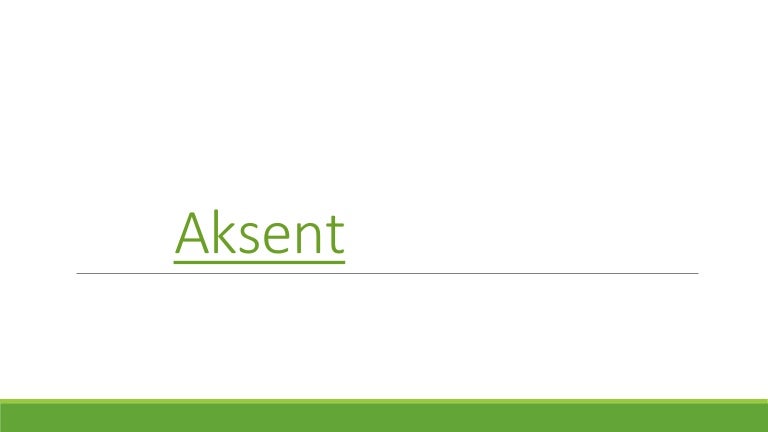 Aksent