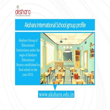WELCOME TO AKSHARA INTERNATIONAL SCHOOL | PPTX