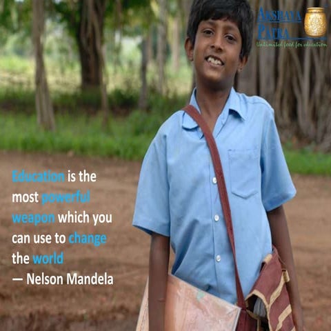 Akshaya patra provides the mid day meal programme in odisha | PDF