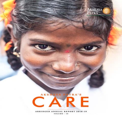 The Akshaya patra Foundation Annual Report 2018-19 | NGO Report