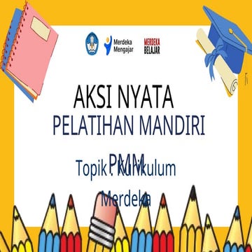 AKSI NYATA KURIKULUM  MERDEKA - 2024.ppt