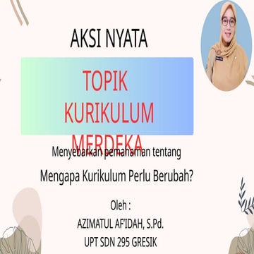 AKSI NYATA T PMMopik Kurikulim Merdekapptx