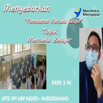 Aksi Nyata 1 Agung Final menyebarkan pemahaman merdeka belajar | PDF