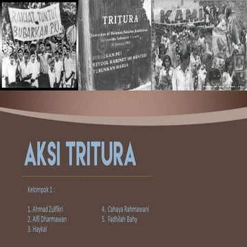 Aksi Tritura