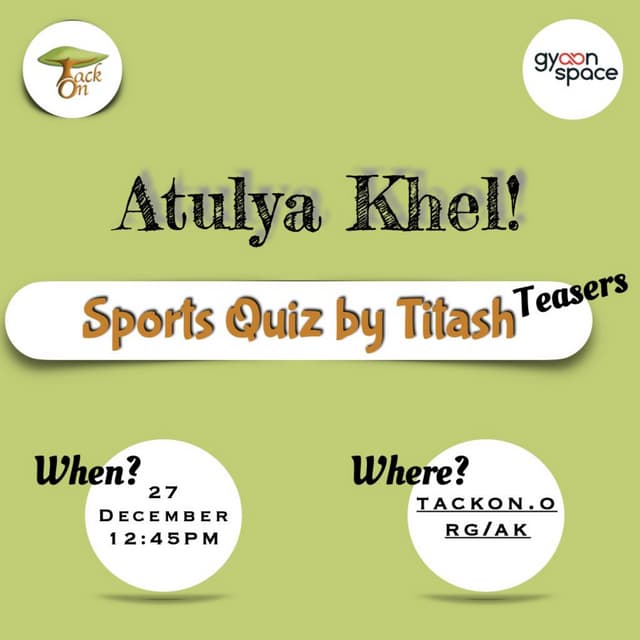 Sports Quiz by Titash Banerjea
