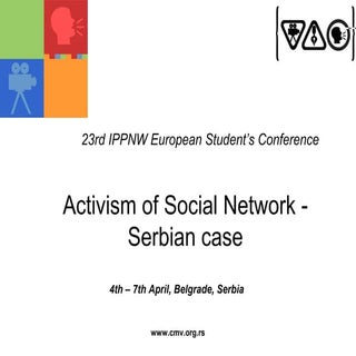 Activism of Social Network - Serbia...