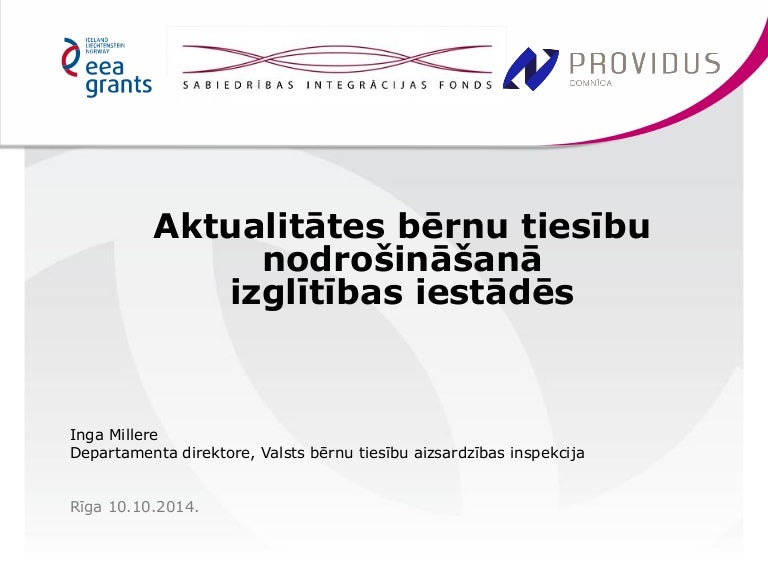 Aktualitates Bernu Tiesibu Nodrosinasana Izglitibas Iestades