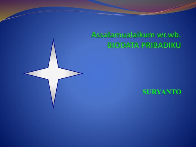 Data pribadi SURYANTO