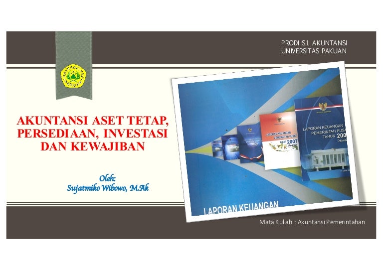 Akuntansi Aset Persediaan Investasi Dan Kewajiban Akuntansi Aset Persediaan Investasi Dan Kewajiban
