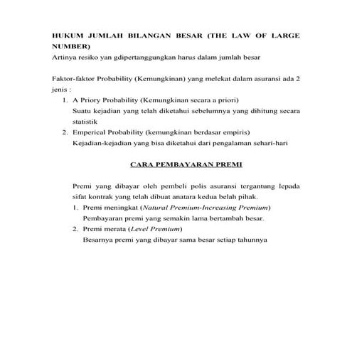 Akuntansi asuransi minggu k3