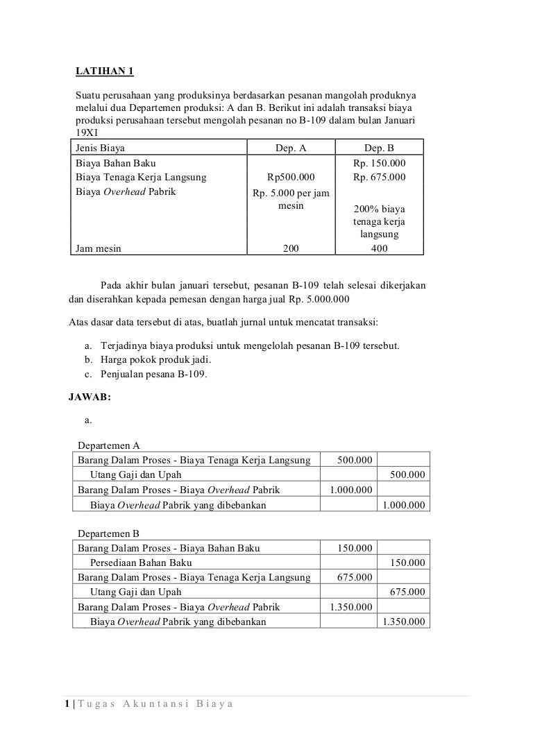 55++ Kumpulan  Contoh Jurnal Biaya Bahan Baku Gratis Terbaik