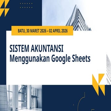 Comprehensive Guide to Accounting Systems Using Google Sheets for Small ...