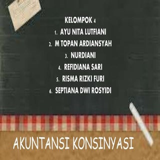 Akuntansi konsinyasi