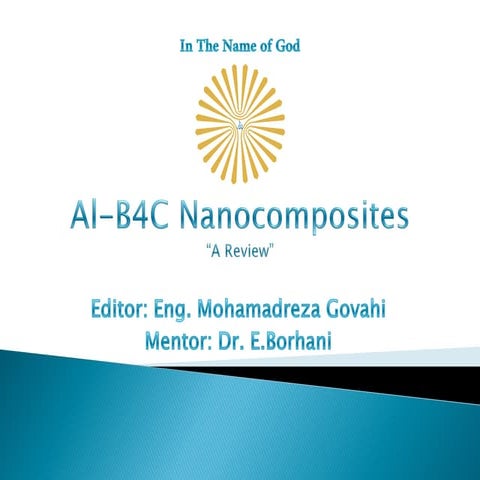 Al-B4C Nanocomposite by MR.Govahi