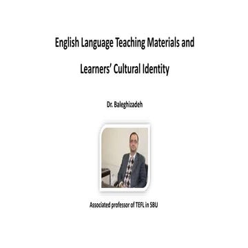 English Language Teaching Materials and Learners’ Cultural Identity 