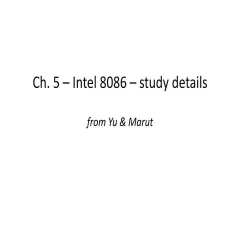 Intel 8086
