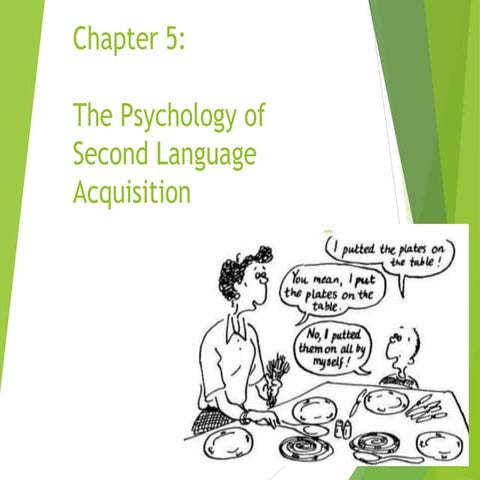 The Psychology of SLA, Sok Soth, RUPP, IFL