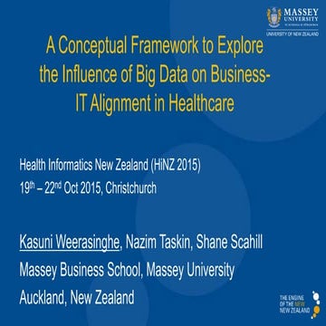 Kasuni Weerasinghe - A conceptual framework to explore the influence of big d...