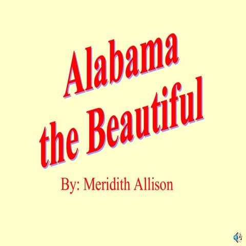Alabama the Beautiful