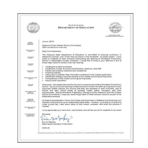 Alabama Department of Education Woodland Prep #SonerTarim